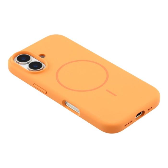 X-Level - X-LEVEL Mobilskal till iPhone 17 MagSafe Liquid Silicone Orange