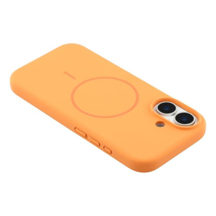 X-Level - X-LEVEL Mobilskal till iPhone 17 MagSafe Liquid Silicone Orange