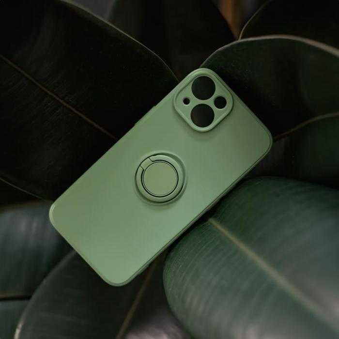 OEM - Xiaomi Redmi Note 13 Pro Plus 5G Mobilskal Finger Grip - Grön