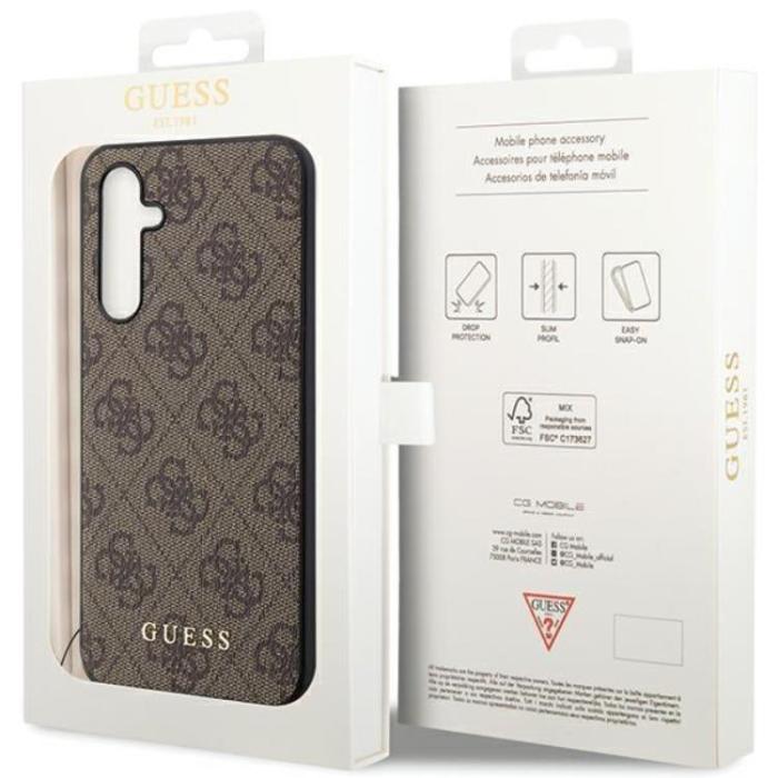Guess - Guess Galaxy S23 FE Mobilskal Charms Collection - Brun