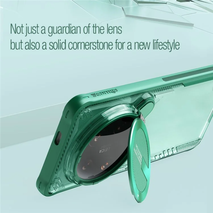 Nillkin - Nillkin Xiaomi 14 Ultra Mobilskal Iceblade Prop Kickstand - Grön