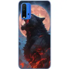 Gustaf - Mobilskal till Xiaomi Redmi Note 9 4G med Ylande varg