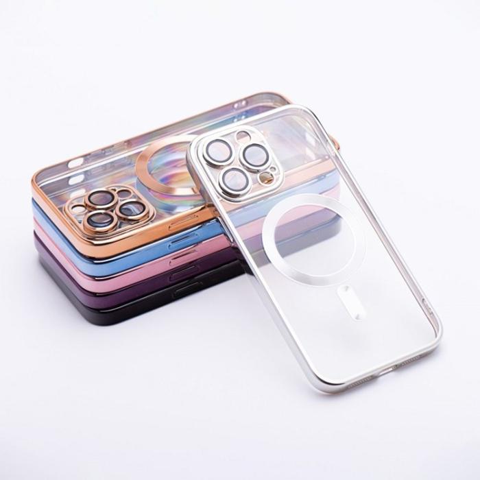 A-One Brand - Mobilskal För iPhone 18 Pro Max/17 Pro Max Magsafe Electro - Guld