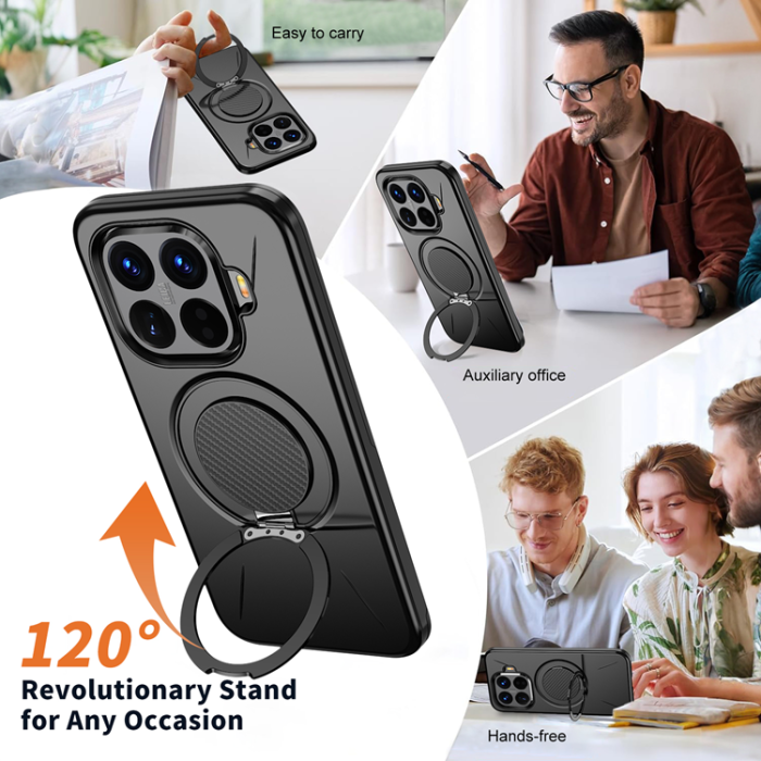 A-One Brand - Xiaomi 15T Pro Mobilskal Magsafe Rotating Kickstand TPU + PC