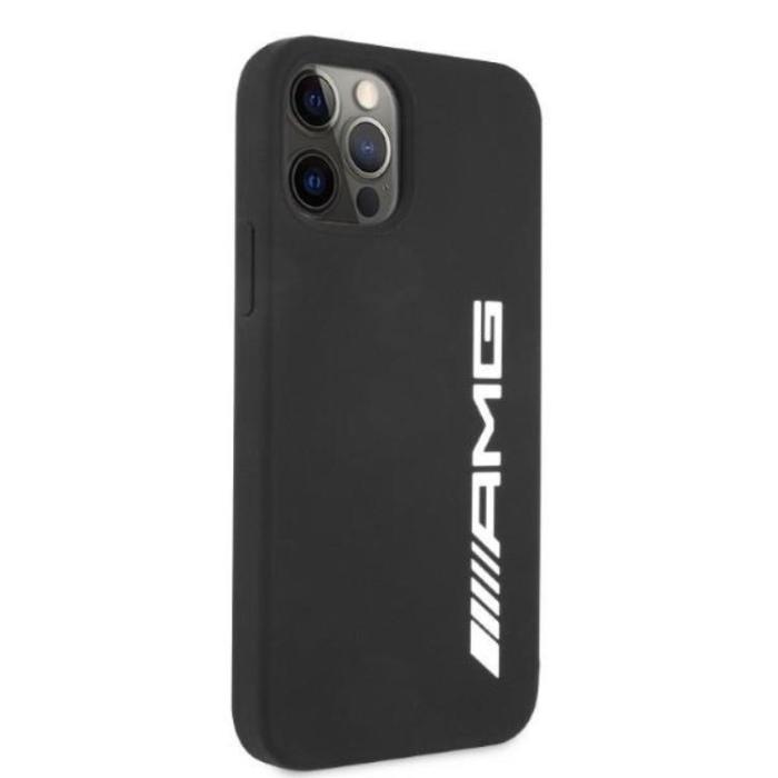 Mercedes - AMG iPhone 12 Pro Max Mobilskal Silicone Big Logo - Svart
