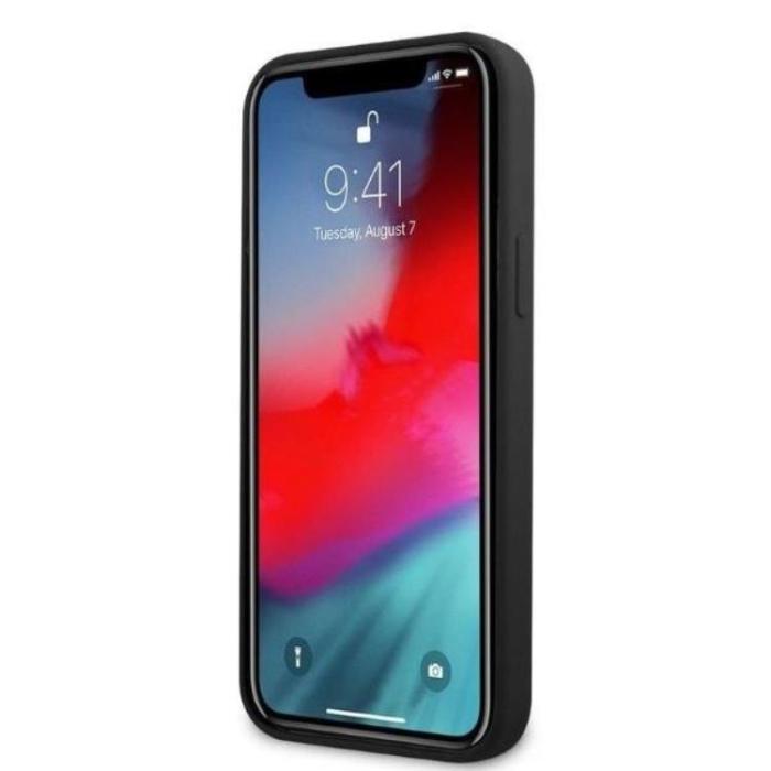 Mercedes - AMG iPhone 12 Pro Max Mobilskal Silicone Big Logo - Svart