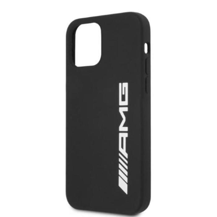 Mercedes - AMG iPhone 12 Pro Max Mobilskal Silicone Big Logo - Svart