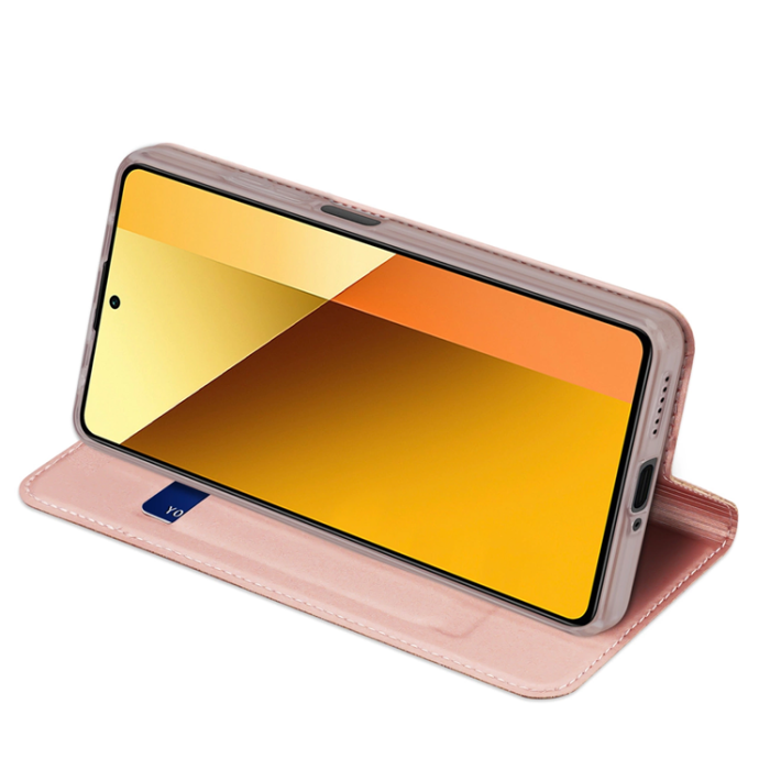 Dux Ducis - Dux Ducis Xiaomi Redmi Note 13 5G Plånboksfodral Skin Pro - Rosa