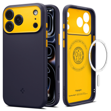Spigen - Spigen Mobilskal F&ouml;r iPhone 17 Pro Max/18 Pro Max Magsafe Nano Pop - Marinbl&aring;