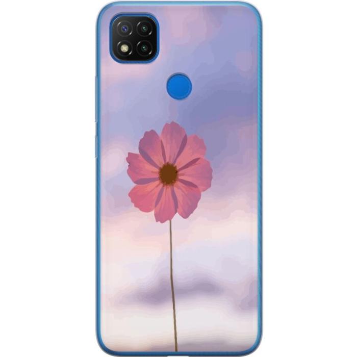 iSecrets - Mobilskal till Xiaomi Redmi 9C med Rosa blomma