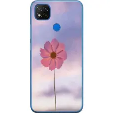 Gustaf - Mobilskal till Xiaomi Redmi 9C med Rosa blomma