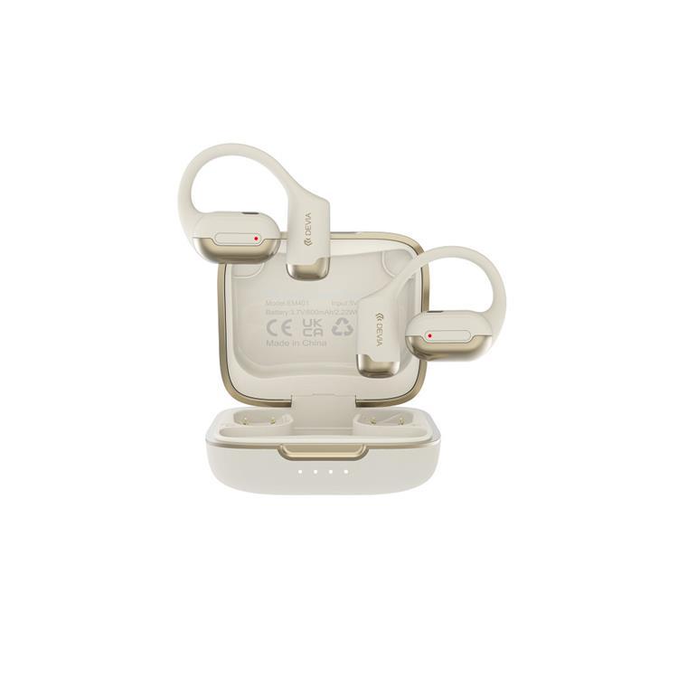 Devia In-Ear Hörlurar Trådlösa Bluetooth OWS Pro1 - Beige | 505771 | AlltMobil