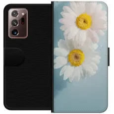 Gustaf - Pl&aring;nboksfodral till Samsung Galaxy Note20 Ultra med Sommarblommor