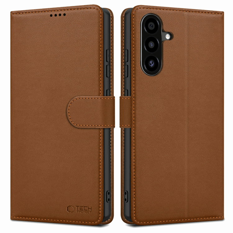 Tech-Protect Galaxy A56 5G Plånboksfodral - Brun | 2353 | AlltMobil