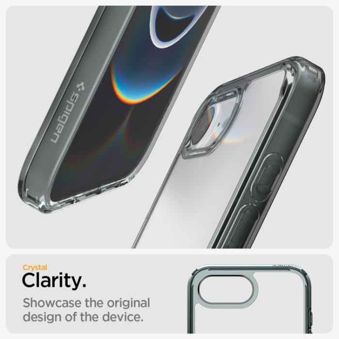 Spigen - Spigen iPhone 16e Mobilskal Ultra Hybrid - Space Crystal
