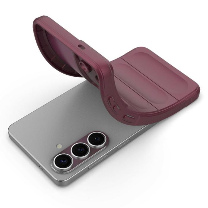 OEM - Samsung Galaxy S26/S26 Pro Skal Anti-Drop Mjuk TPU - Vinröd