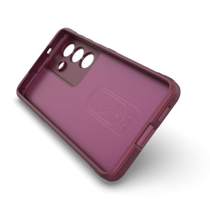 OEM - Samsung Galaxy S26/S26 Pro Skal Anti-Drop Mjuk TPU - Vinröd