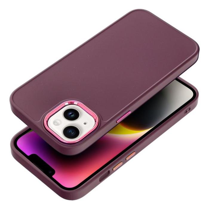 OEM - iPhone 14 Mobilskal Frame - Lila