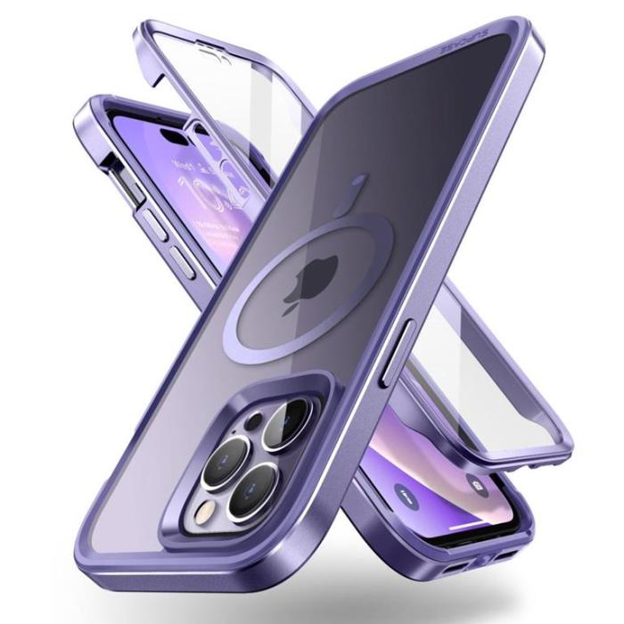 SupCase - SupCase Magsafe iPhone 14 Pro Max Skal UB Edge - Djup lila