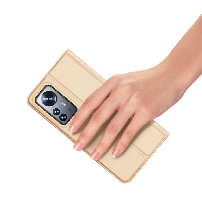 Dux Ducis - Dux Ducis Xiaomi 12 Pro Fodral Skin Series - Guld