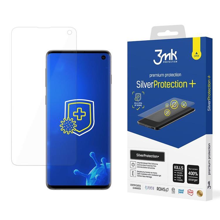 3MK Galaxy S10 Plastfilm skärmskydd Silver Protection+ | 5468 | AlltMobil