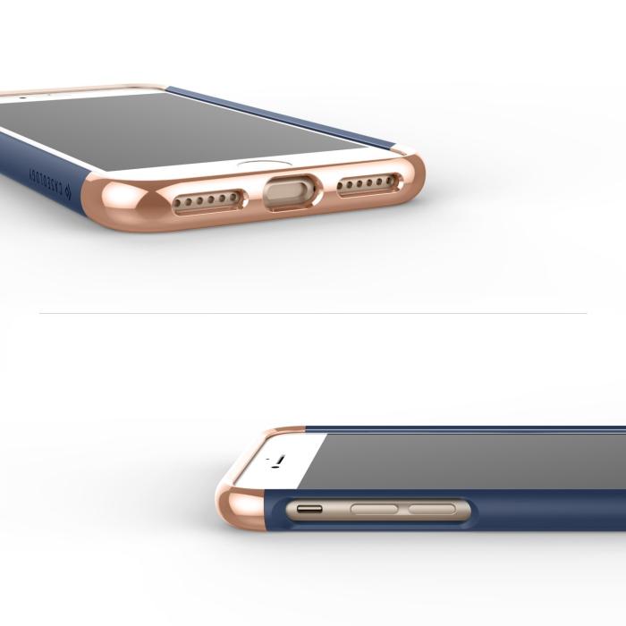 Caseology - Caseology Savoy Skal till Apple iPhone 7 Plus - Blå