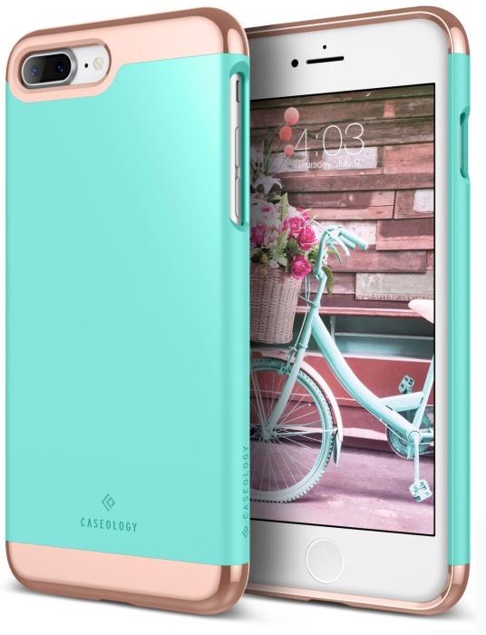 Caseology - Caseology Savoy Skal till Apple iPhone 7 Plus - Mint