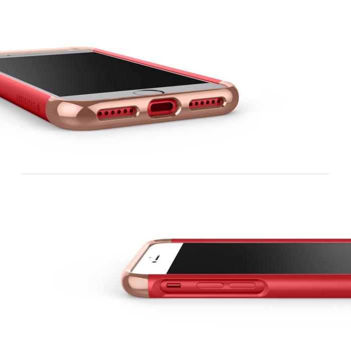 Caseology - Caseology Savoy Skal till Apple iPhone 7 Plus - Röd