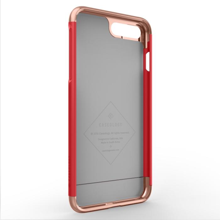 Caseology - Caseology Savoy Skal till Apple iPhone 7 Plus - Röd