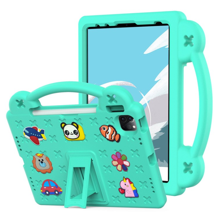 OEM - iPad Pro 11 (2018/2020/2021/2022) Skal EVA Kickstand Shockproof - Grön