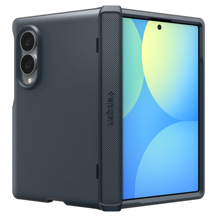 Spigen - Spigen Mobilskal För Galaxy Z Fold 8 MagSafe Slim Armor Pro - Metal Slate