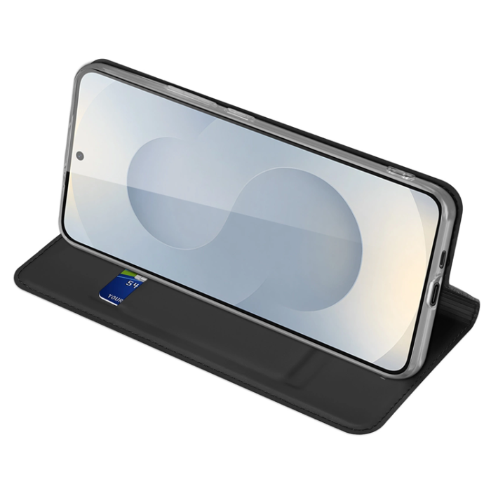 Dux Ducis - Dux Ducis Galaxy S25 Edge Plånboksfodral Skin Pro - Svart