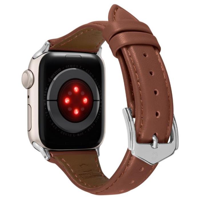 UTGATT - Spigen Apple Watch (41mm) Series 9 Armband Cyrill Kajuk - Brun