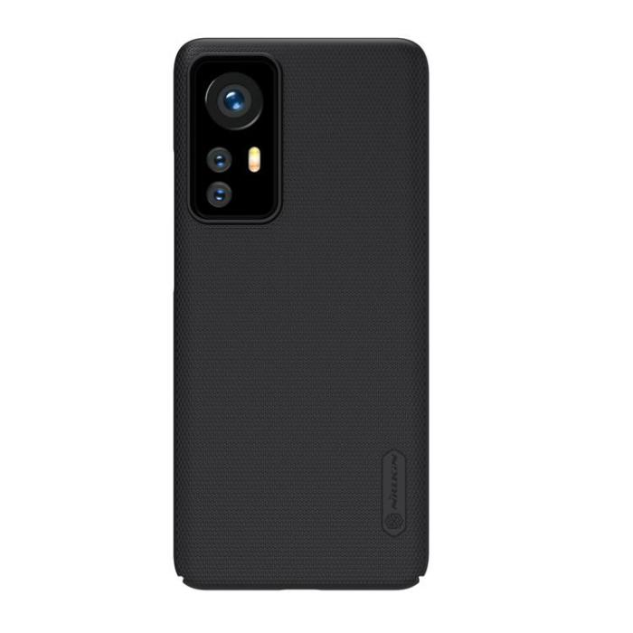 UTGATT5 - Nillkin Xiaomi 12/12X Skal Och Stand Super Frosted - Svart