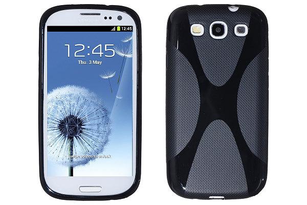 FlexiCase Skal till Samsung Galaxy S3 i9300 (Svart) | 2353 | AlltMobil