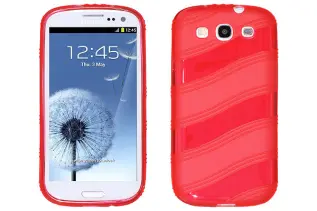 OEM - Wave FlexiCase Skal till Samsung Galaxy S3 i9300 (Röd)