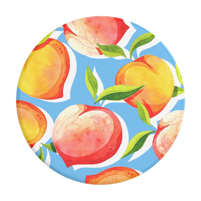 PopSockets - POPSOCKETS Just Peachy Gloss Avtagbart Grip med Ställfunktion