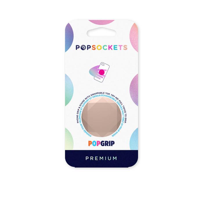 PopSockets - POPSOCKETS Metallic Diamond Rose Gold Avtagbart Grip