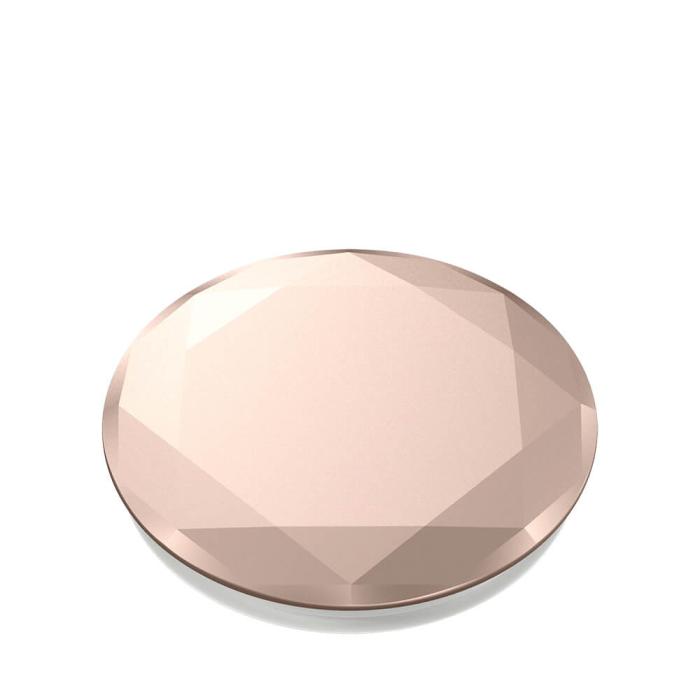 PopSockets - POPSOCKETS Metallic Diamond Rose Gold Avtagbart Grip