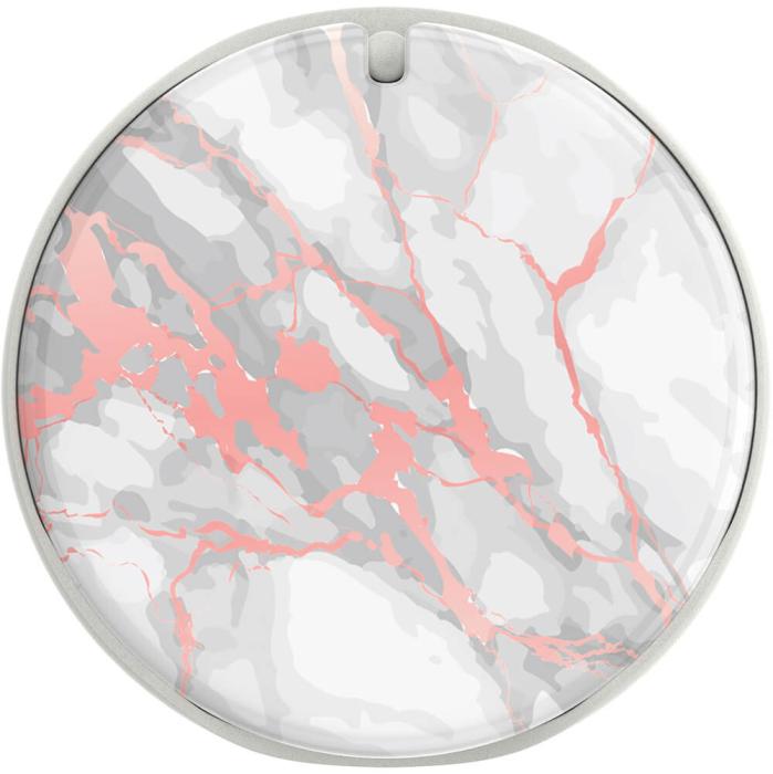 UTGATT1 - POPSOCKETS Mirror Rose Gold Lutz Marble Gloss Avtagbart Grip