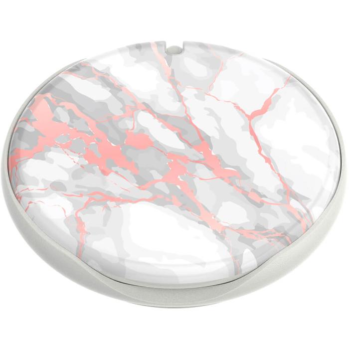 UTGATT1 - POPSOCKETS Mirror Rose Gold Lutz Marble Gloss Avtagbart Grip