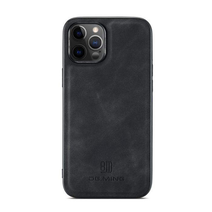 DG.MING - DG.MING iPhone 13 Pro Max Skal samt Wallet med Kickstand - Svart