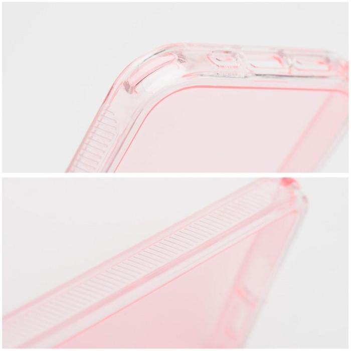 OEM - Galaxy S24 FE Mobilskal Matrix Clear - Powder Rosa