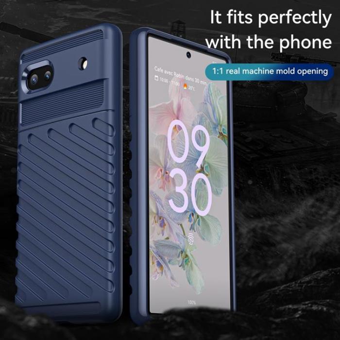 A-One Brand - Google Pixel 6a Skal Thunder Twill - Blå