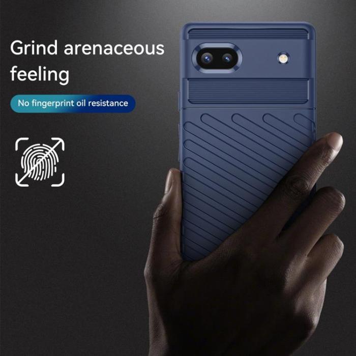 A-One Brand - Google Pixel 6a Skal Thunder Twill - Blå