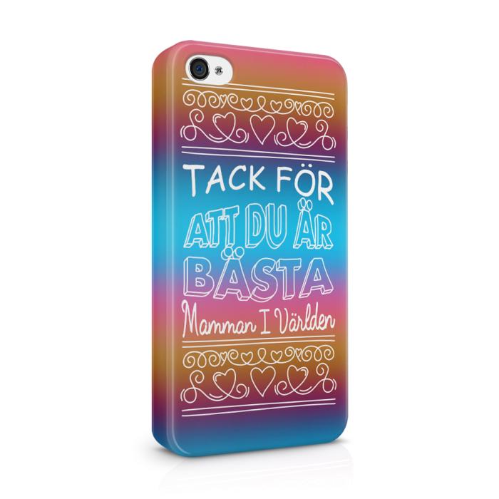 UTGATT5 - Skal till Apple iPhone 4S - Tack Mamma