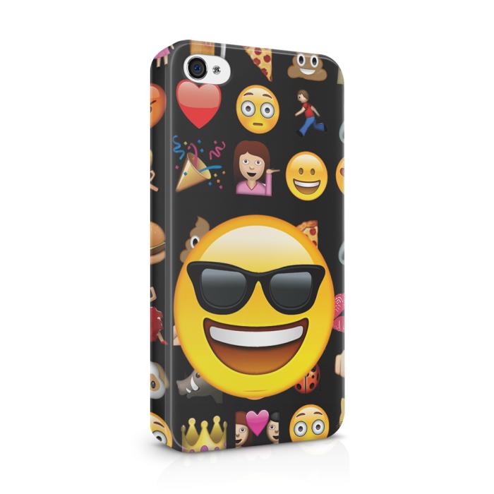 UTGATT5 - Skal till Apple iPhone 4S - Emoji