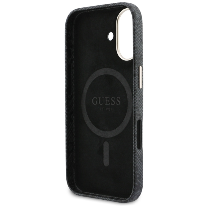 Guess - Guess Mobilskal För iPhone 17 MagSafe 4G Script - Svart