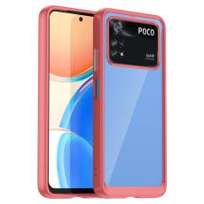UTGATT1 - Xiaomi Poco M4 Pro Skal Outer Space Flexible - Röd