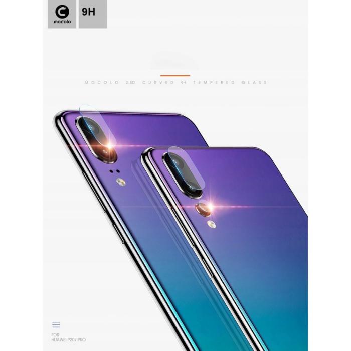 UTGATT5 - MOCOLO Härdat Glas Kamera Lens Huawei P20 / P20 Pro Clear